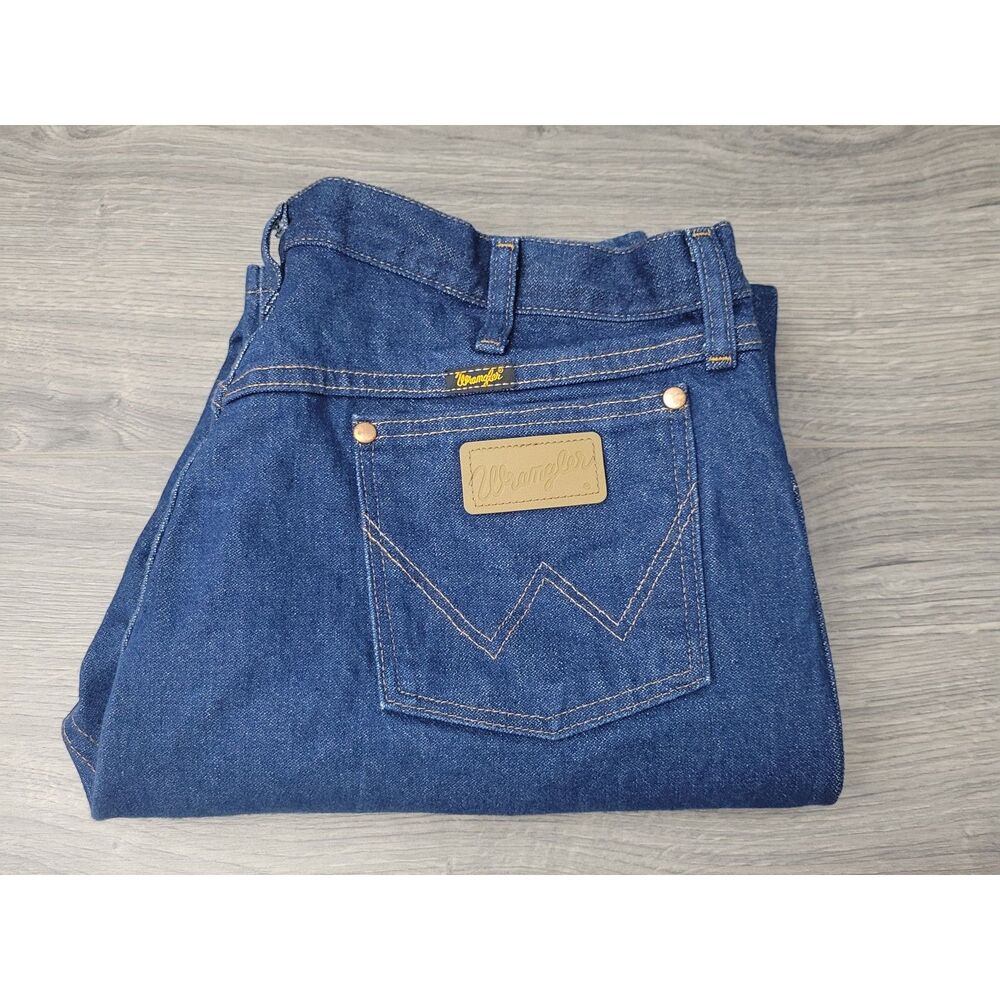 Wrangler Mens Cowboy Cut Original Fit Jeans Prewashed 1013MWZPW Indigo 36 x 30